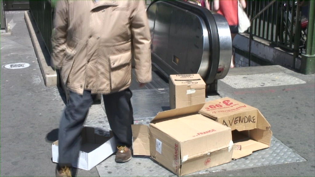 Le travail du piéton